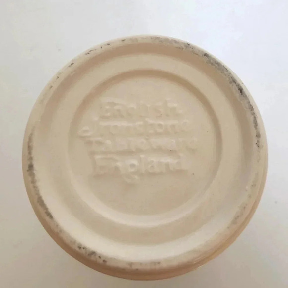 English Ironstone Tableware Cup Glass, EUC, windmill scene - Picture 6 of 6